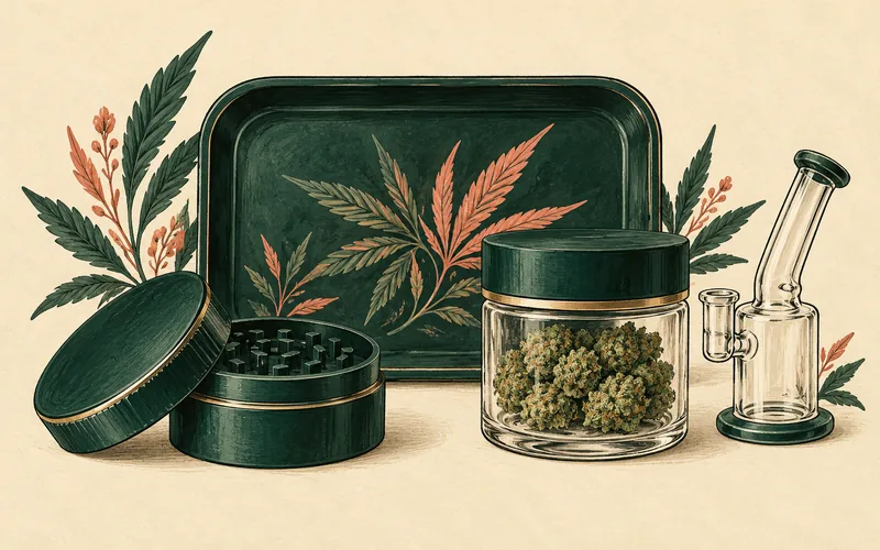 Cannabis accessories at Agincourt Cannabis Dispensary