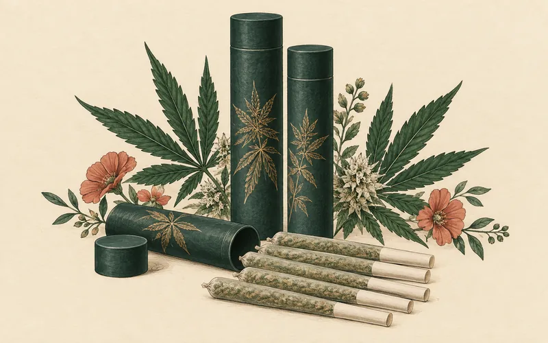 Pre-rolled joints at Agincourt Cannabis Dispensary, Sheppard Ave East
