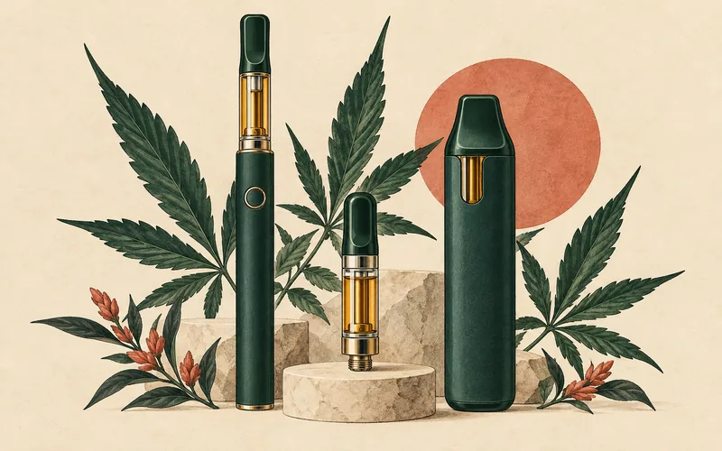 THC vape pens and disposables at Agincourt Cannabis Dispensary
